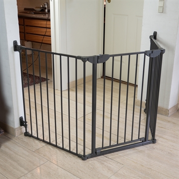 Safe & Care SafeGate Constructor 1 säkerhetsgrind, mörkgrå